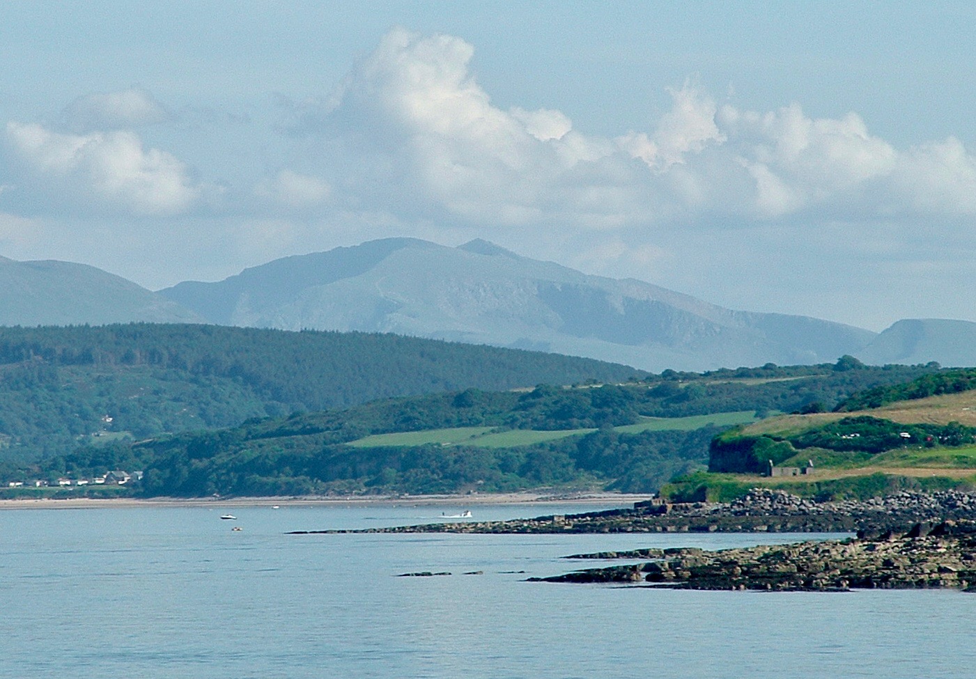 Snowdon, as seen from Anglesey (photo by Laurence Perkins)