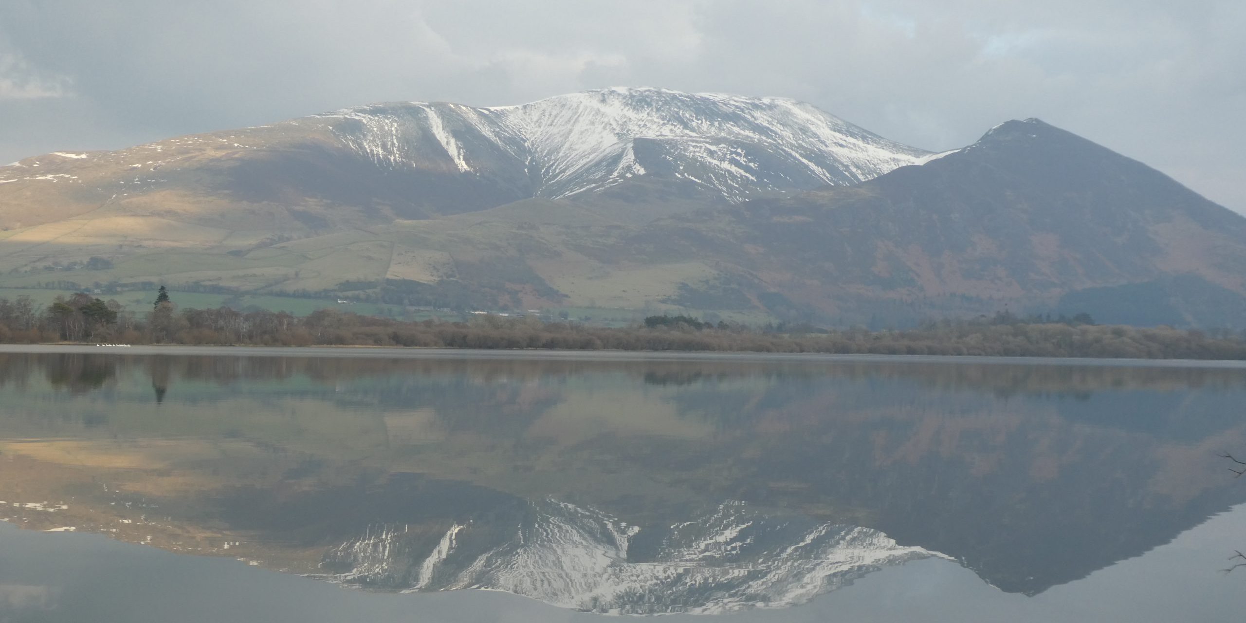 Nearby Bassenthwaite Lake and Skiddaw, in early Spring